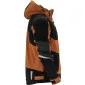 Jacket, Stretch, Slim Fit, Brown-Black, CE, LAHTI