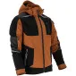 Jacket, Stretch, Slim Fit, Brown-Black, CE, LAHTI