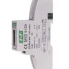 Single-Phase 230V Electronic Energy Meter with Pulse Output, IP20, MID-Certified