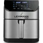 Varmluftsfritös Airfryer 8L – Hälsosam matlagning utan olja, 1800W, LCD, Lehmann Prokado