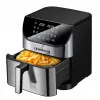 Varmluftsfritös Airfryer 8L – Hälsosam matlagning utan olja, 1800W, LCD, Lehmann Prokado
