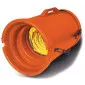 Stark Portabel Axiell Fläkt med 10 m, industrifläkt 750W 3220 m³/h, Unicraft