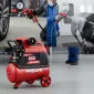 Oljesmord Kompressor 24L, 169 l/min, 8 bar, 1500W, 2850 RPM, 20 kg, 3-lagers Stål, Proline