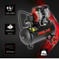 Olje-fri Kompressor 24L, 750W, 8BAR, 167L/MIN, Tyst Drift, Proline