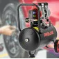 Olje-fri Kompressor 24L, 750W, 8BAR, 167L/MIN, Tyst Drift, Proline