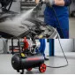 Olje-fri Kompressor 24L, 750W, 8BAR, 167L/MIN, Tyst Drift, Proline