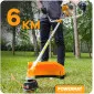 Grass Trimmer 6Hk 4.4kW 42 cm Two-Stroke Petrol Garden Trimmer, Powermat