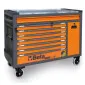 Verktygsvagn Extra Stor 8 Lådor 1100 kg Rostfri Anti-Tilt, BETA Tools