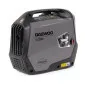 Inverterelverk 2 kW bärbart låg ljudnivå, 230V 50Hz, USB, 3.4hk, bensinmotor 79 cm³, Daewoo