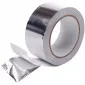 Aluminiumtejp självhäftande 100 mm x 50m – upp till 120°C, alutejp, tätningstejp metall