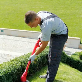 GRÄSTRIMMER 300W, 24 cm, automatiskt, Tryton