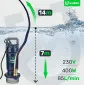 Submersible Water Pump for Dirty Water 85 l/min , 400W, Wuber