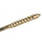 Structural timber wood screw with washer head TX, C4, yellow zinc, 4 x 30 to 6 x 200, 300 to 1000st per box, Klimas