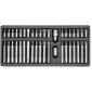 Tool set HEX Keys TORX Spline, 40 Pieces, Metal Case, YATO