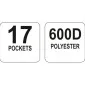 Verktygsväska 13, Öppen, YATO