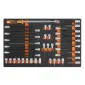 Complete Socket set 1/43/81/2 Inch, 116 Pieces, Foam Insert, BETA Tools