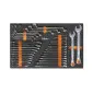 Wrench set 42 Combination Wrenches 6-27 mm, Ratchet & Quick Connectors, BETA Tools