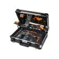 Tool Case 128 Pieces, Combination Wrenches, HEX Keys, Pliers, BETA Tools