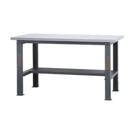 Workbench Single 1.6m Stainless Steel MDF 1000 kg Floor Mount, BETA Tools