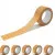 Paper Tape 6 Rolls, Brown Eco-Friendly Packaging Tape 50 mm x 50 m, Sustainable Tape for Packaging