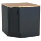 Hörnmodul Arbetsbänk 964 x 964 mm, Stor Skåp, Höjdjusterbar, RSC