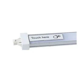 Aluminiumprofil med LED-list 50 cm, Soft Touch, rostfri, Verktygsgrossen