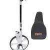 Measuring Wheel Distance Meter 9999.9m ±0.1% Brake Reset Foldable, Laserliner RollPilot S12