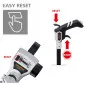 Measuring Wheel Distance Meter 9999.9m ±0.1% Brake Reset Foldable, Laserliner RollPilot S12