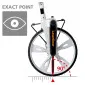 Measuring Wheel Distance Meter 9999.9m ±0.1% Brake Reset Foldable, Laserliner RollPilot S12
