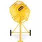 Concrete Mixer 200L 1500W 230V Cast Iron Ring Gear with Transport Wheels, Higher