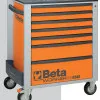 Verktygsvagn 7 Lådor utan Verktyg 800kg Centrallås BW 2400S, Beta