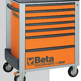 Roller Cab 7 Drawers without Tools 800kg Central Lock BW 2400S, Beta