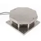 Roof Exhaust Fan Industrial EC Motor Stainless Steel 1345m³/h 124W 225mm REF 225/1400 EC, Eberg