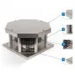Roof Exhaust Fan Industrial EC Motor Stainless Steel 1345m³/h 124W 225mm REF 225/1400 EC, Eberg