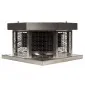 Roof Exhaust Fan Industrial EC Motor Stainless Steel 1345m³/h 124W 225mm REF 225/1400 EC, Eberg