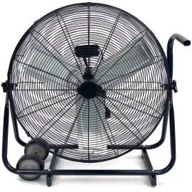Industrifläkt Golvfläkt 65 cm 180 W 9600 m³/h Steglös justering, Metall