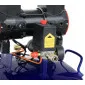 Oil-Free Compressor 50L 1500W 290L/min Round Quiet 75dB Folding Handle, Kraft&Dele