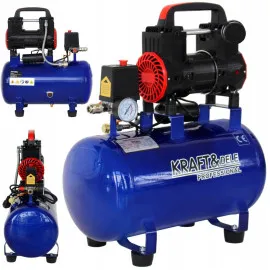 Kompressor Oljefri 30L 1500W 285 l/min Tyst Verkstadskompressor