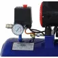 Kompressor Oljefri 30L 1500W 285 l/min Tyst Verkstadskompressor