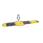 Speed Bump Middle Section 400x500x50 mm 8 kg Recycled PVC Black/Yellow