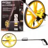 Measuring Wheel Foldable 99999.9 m Precision 0.5% Ø318 mm with Carry Bag