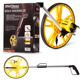 Measuring Wheel Foldable 99999.9 m Precision 0.5% Ø318 mm with Carry Bag