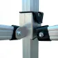 Professionellt Snabbtält 3 x 4.5m Aluminium A40H Premium PVC 320g/m² UV50+ EU, Plinth