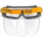 Safety Goggles Clear Polycarbonate EN166 Fits Over Prescription Glasses, Powermat