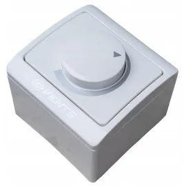 Fan Speed Controller 230V 1.8A Stepless Surface Mount IP40 78x78mm, Vents