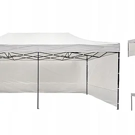 Snabbtält Partytält 3x6m Popup Saxkonstruktion 420D Vattentätt, Tytan