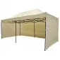 Pop-Up Tent Gazebo 3x6m Scissor Frame 420D Waterproof with 3 Walls, Tytan