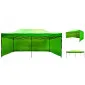 Pop-Up Tent Gazebo 3x6m Scissor Frame 420D Waterproof with 3 Walls, Tytan