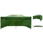 Pop-Up Tent Gazebo 3x6m Scissor Frame 420D Waterproof with 3 Walls, Tytan