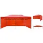Pop-Up Tent Gazebo 3x6m Scissor Frame 420D Waterproof with 3 Walls, Tytan